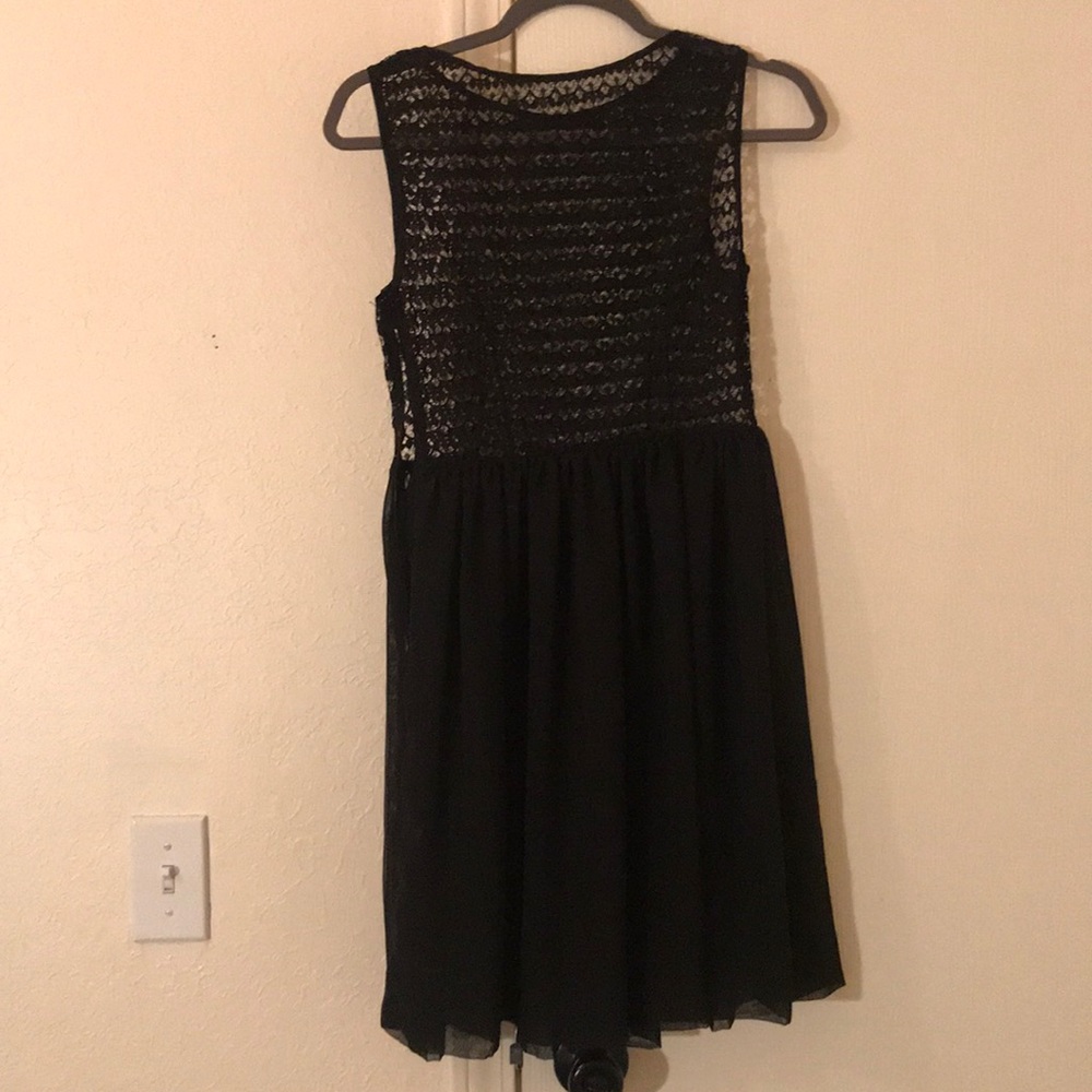 Sheer Black Dress